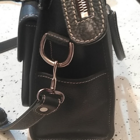 Dooney and Bourke Navy Blue Purse - Picture 3 of 8